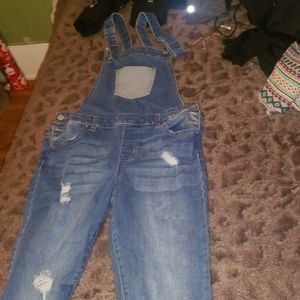 Overall jeans